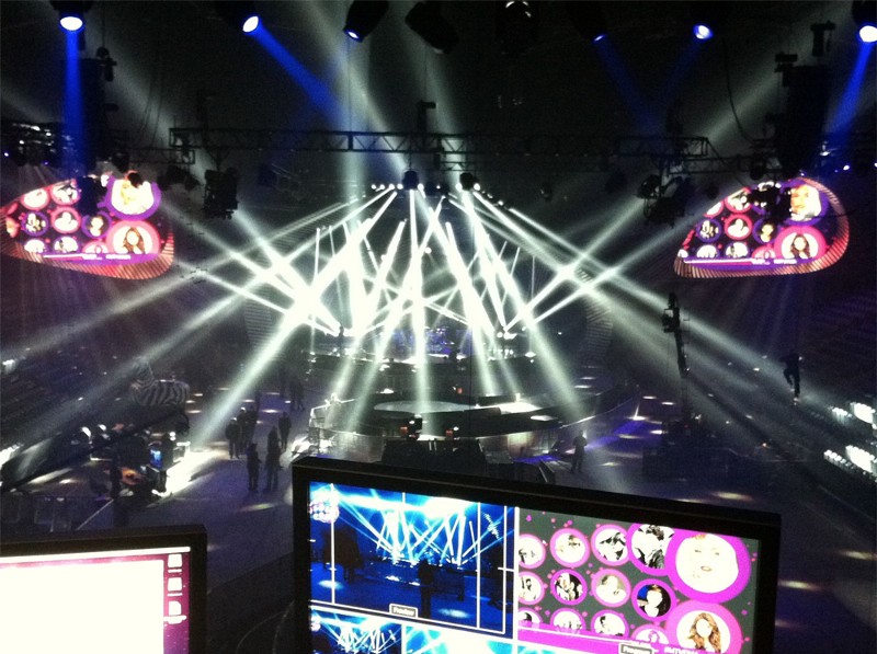 On site at the EMAs!