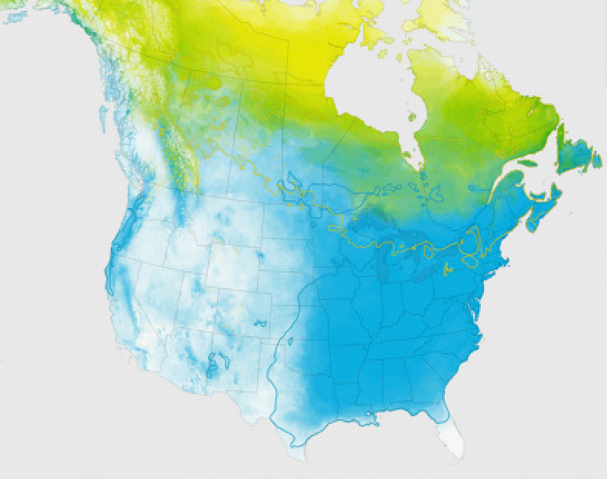 Audubon Society Climate Maps