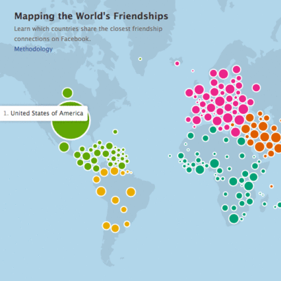 Facebook: Mapping the World’s Friendships