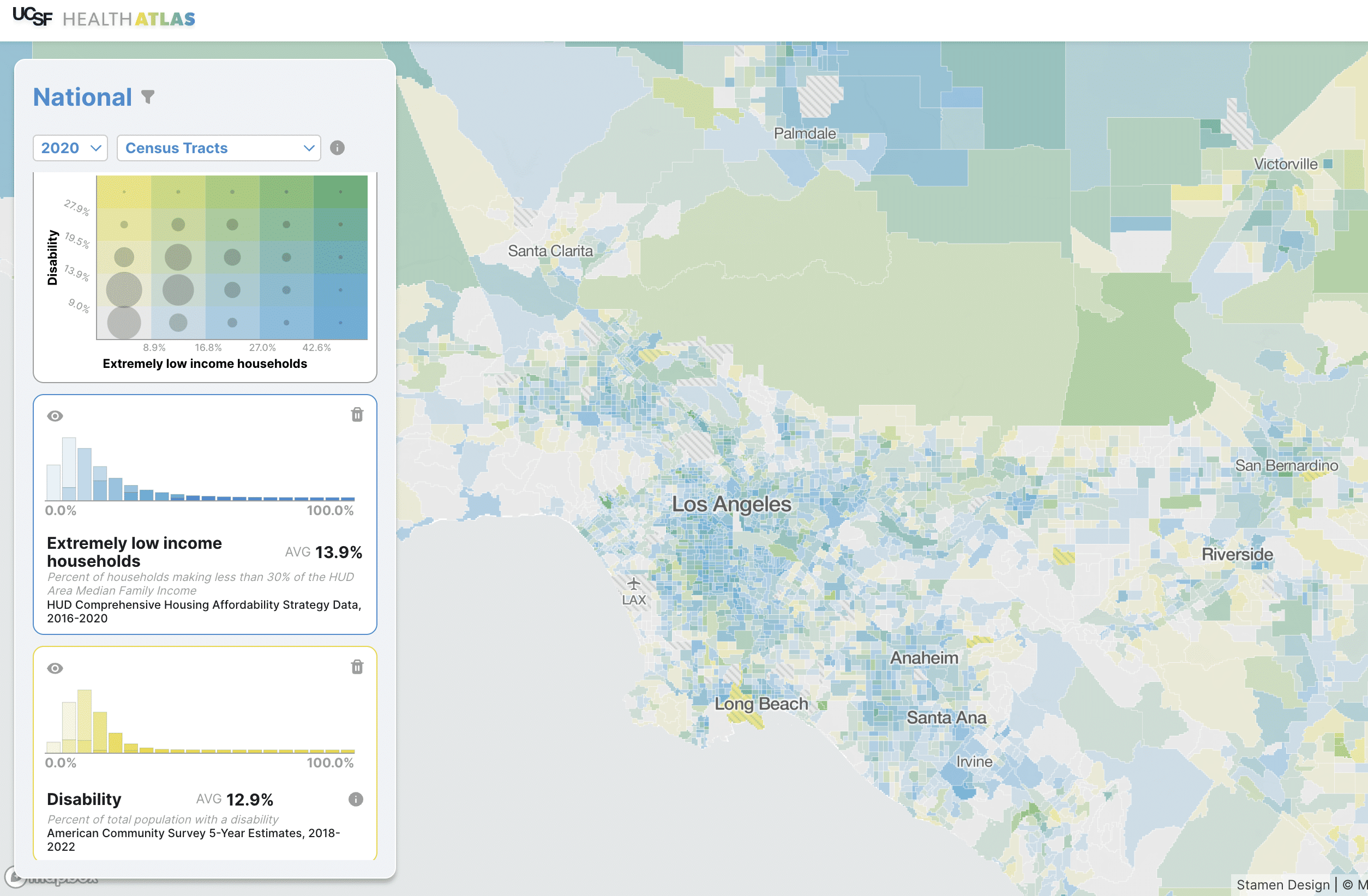 UCSF Health Atlas | Stamen