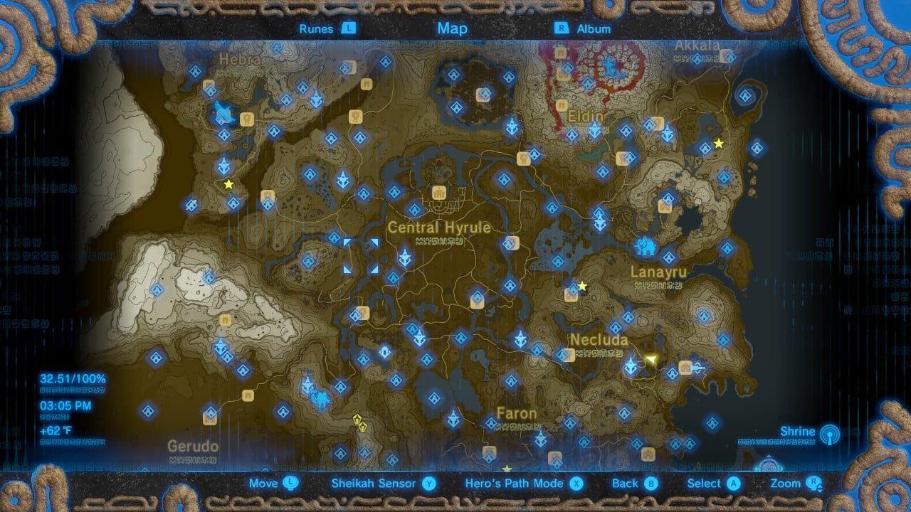 Botw Complete Map - Dallas Madelena