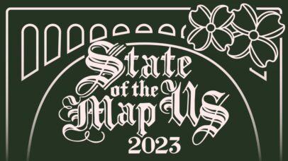 State of the Map US 2023 logo